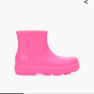 UGG Women's Pink Short Rain Boot